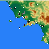 Nearby Forecast Locations - Sorrento - Map