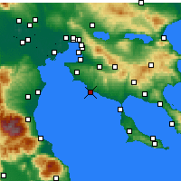Nearby Forecast Locations - Kallikrateia - Map