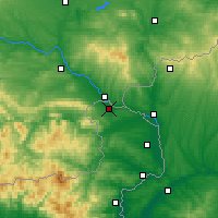 Nearby Forecast Locations - Trigono - Map