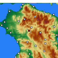 Nearby Forecast Locations - Tropaia - Map