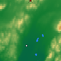 Nearby Forecast Locations - Red Dog Mine - Map