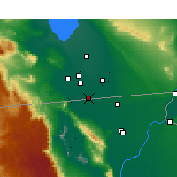 Nearby Forecast Locations - Calexico - Map