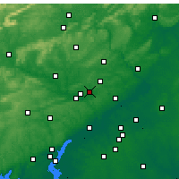 Nearby Forecast Locations - Philadelphia - Map