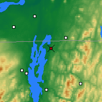 Nearby Forecast Locations - Highgate - Map