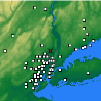 Nearby Forecast Locations - Westwood - Map