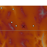 Nearby Forecast Locations - Bisbee - Map