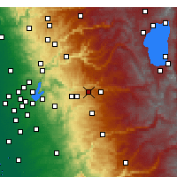 Nearby Forecast Locations - Camino - Map