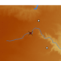 Nearby Forecast Locations - Canyon - Map