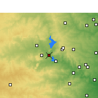 Nearby Forecast Locations - Kingsland - Map