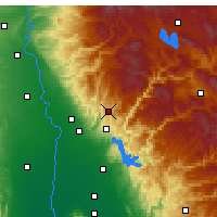 Nearby Forecast Locations - Magalia - Map
