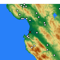 Nearby Forecast Locations - Marina - Map