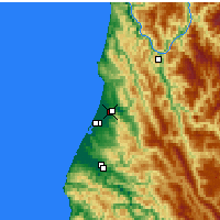 Nearby Forecast Locations - Mckinleyville - Map
