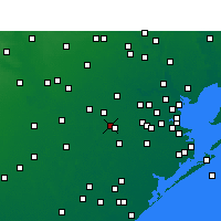 Nearby Forecast Locations - Missouri City - Map