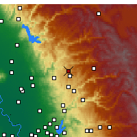 Nearby Forecast Locations - Nevada City - Map