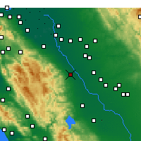 Nearby Forecast Locations - Patterson - Map