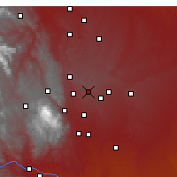 Nearby Forecast Locations - U S A F Academy - Map