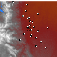 Nearby Forecast Locations - Wheat Ridge - Map