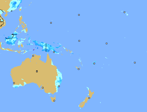 Precipitation (3 h) Australia!