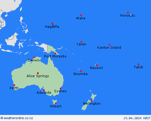   Pacific Forecast maps