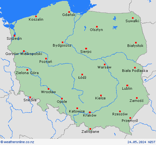  Poland Europe Forecast maps