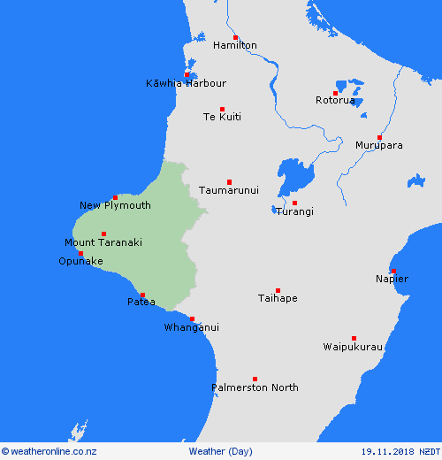 overview  New Zealand Forecast maps