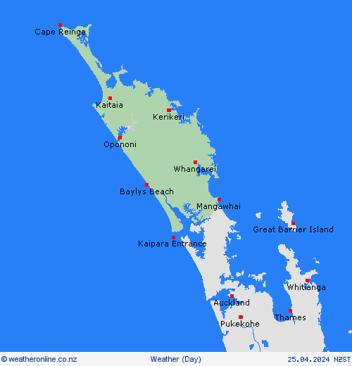 overview  New Zealand Forecast maps