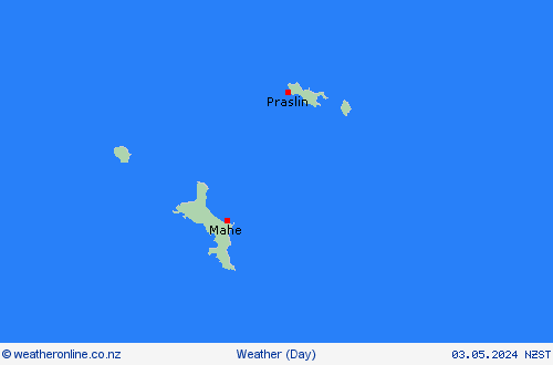 overview Seychelles Africa Forecast maps