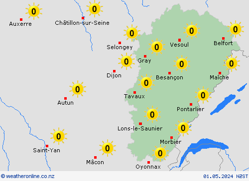 Forecast map