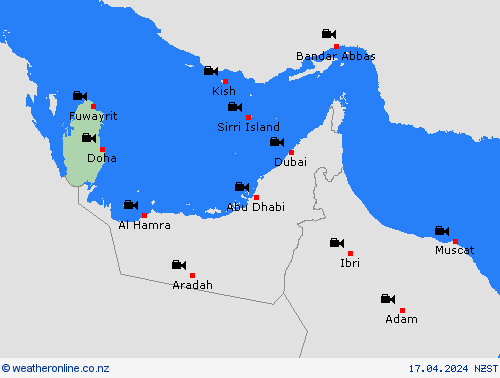 webcam Qatar Asia Forecast maps