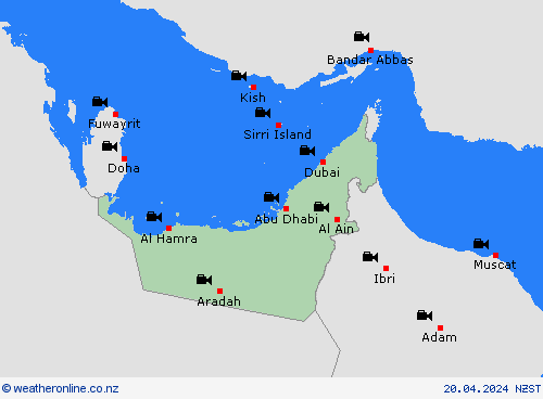 webcam United Arab Emirates Asia Forecast maps