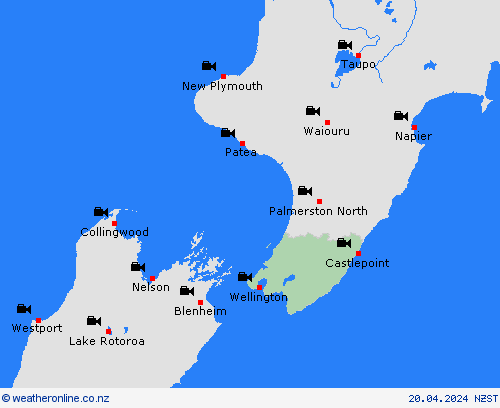webcam  New Zealand Forecast maps