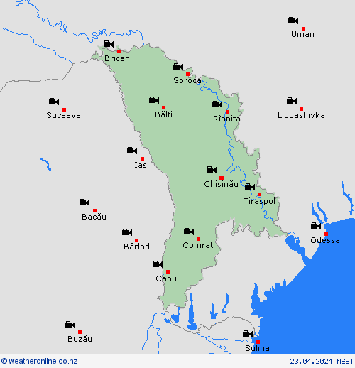 webcam Moldova Europe Forecast maps