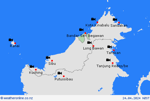 webcam Brunei Asia Forecast maps