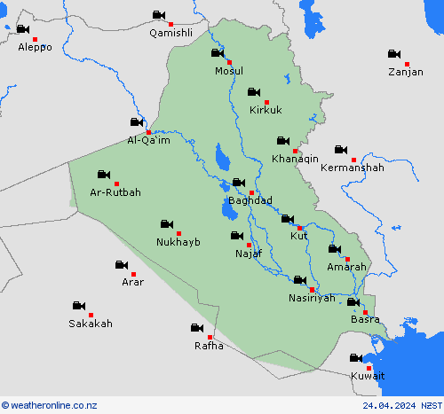 webcam Iraq Asia Forecast maps