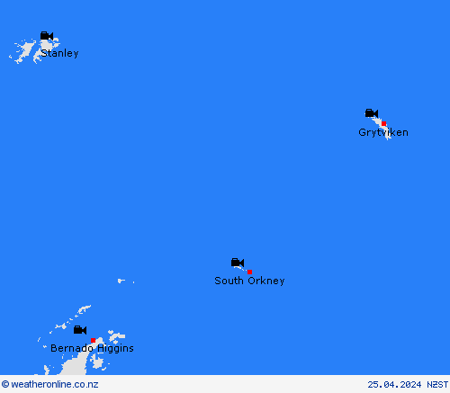 webcam South Orkney Islands South America Forecast maps