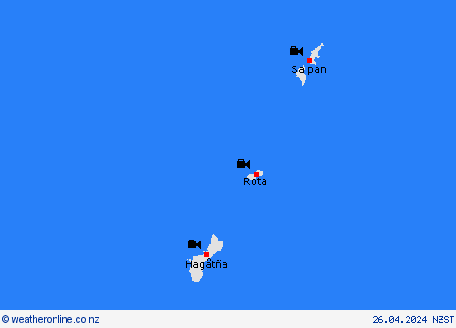 webcam Marianen Pacific Forecast maps
