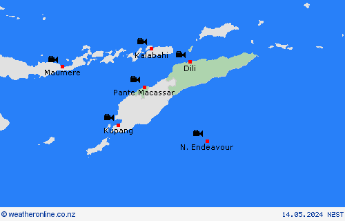 webcam East Timor Asia Forecast maps