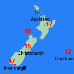 Forecast Tue Apr 23 New Zealand