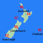 Forecast Wed Dec 06 New Zealand