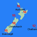 Forecast Thu Apr 18 New Zealand